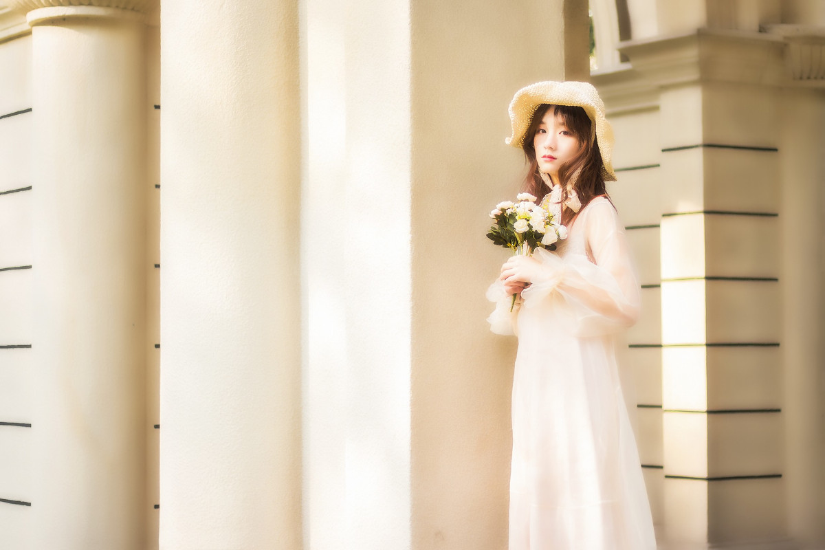 空谷幽风清纯写真