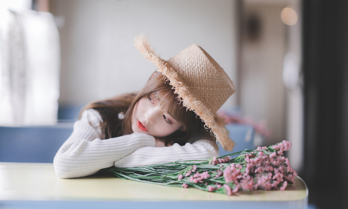 风一样的你-唯美女生 风一样的你清纯写真