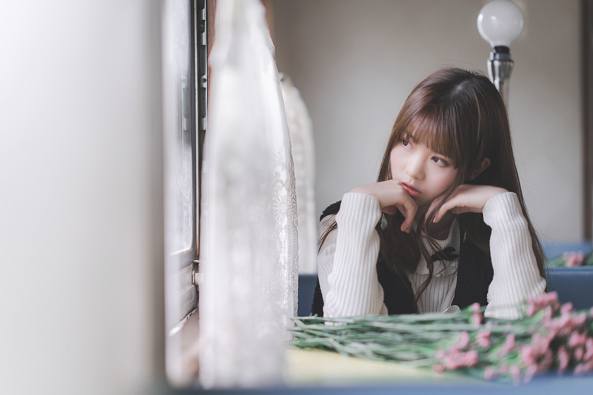 风一样的你-唯美女生 风一样的你清纯写真