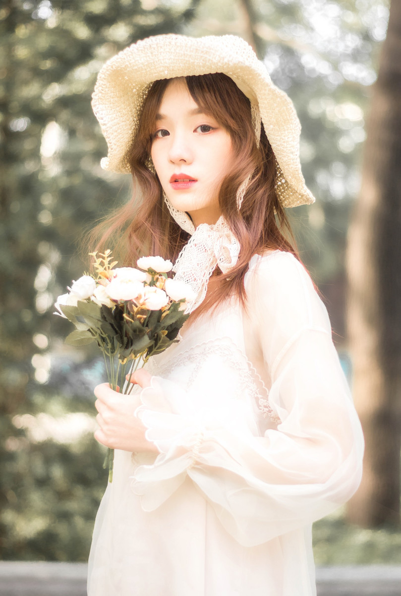 空谷幽风清纯写真