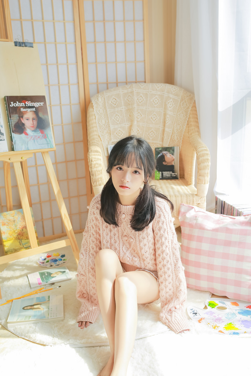 少女画-唯美女生 少女画清纯写真