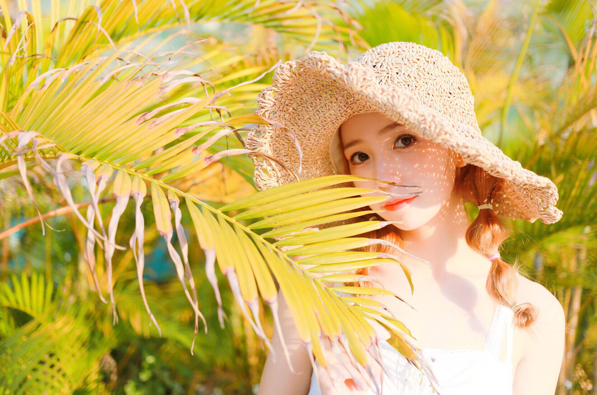 夏日暖阳-唯美女生 夏日暖阳清纯写真