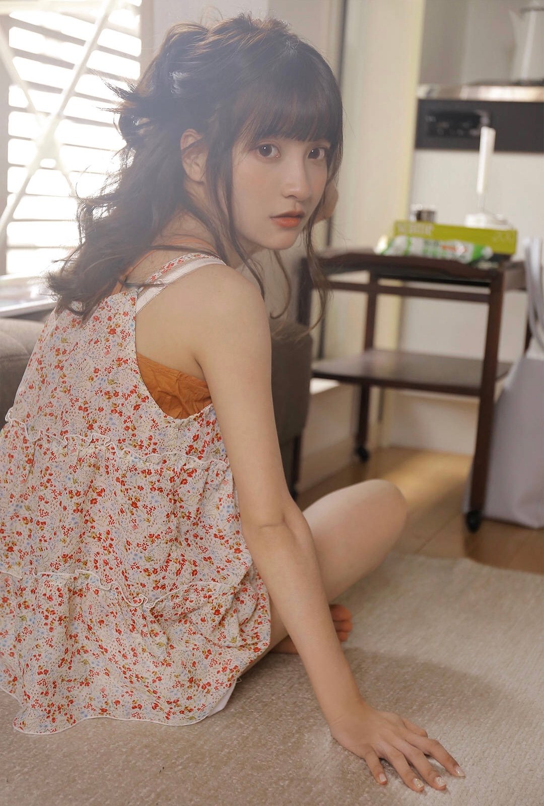 橘子的恍惚清纯写真