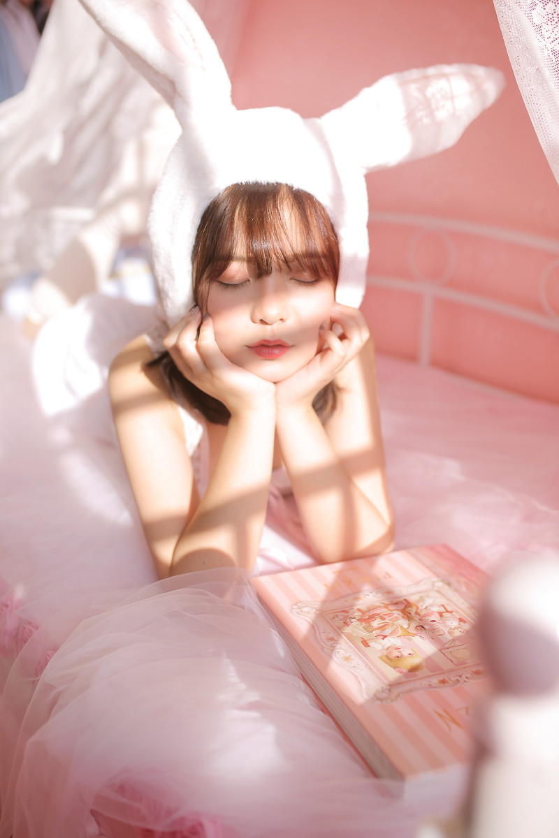 萌兔子-唯美女生 萌兔子清纯写真