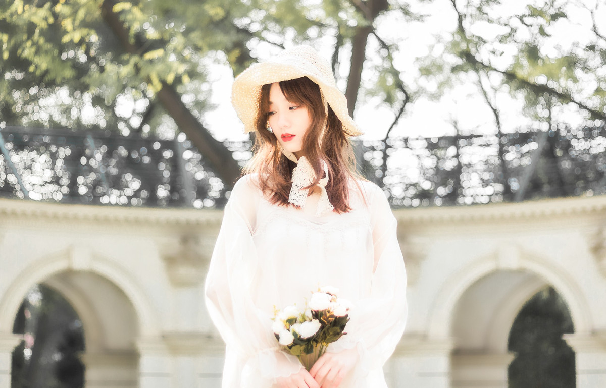 空谷幽风清纯写真