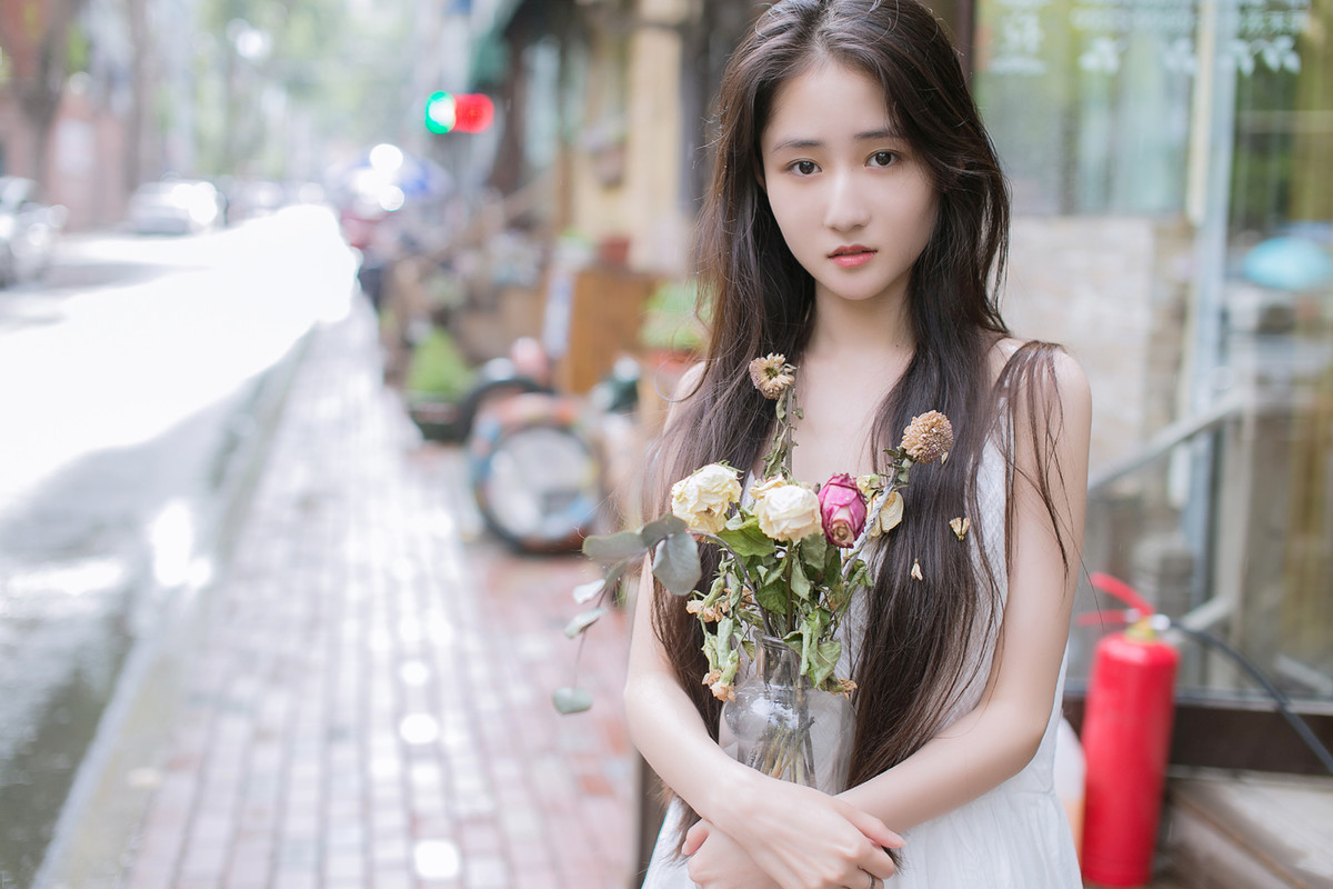 北方有佳人-唯美女生 北方有佳人清纯写真