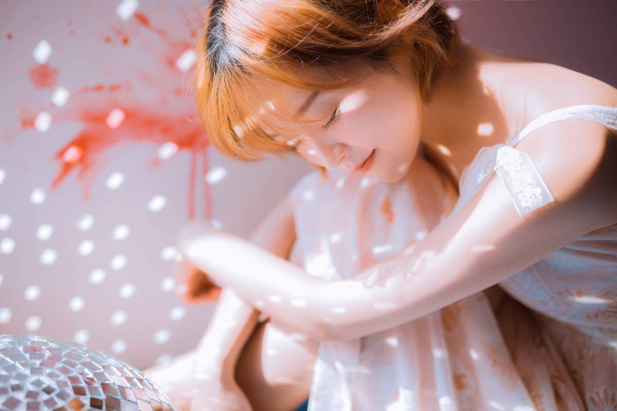 少女的祈祷清纯写真