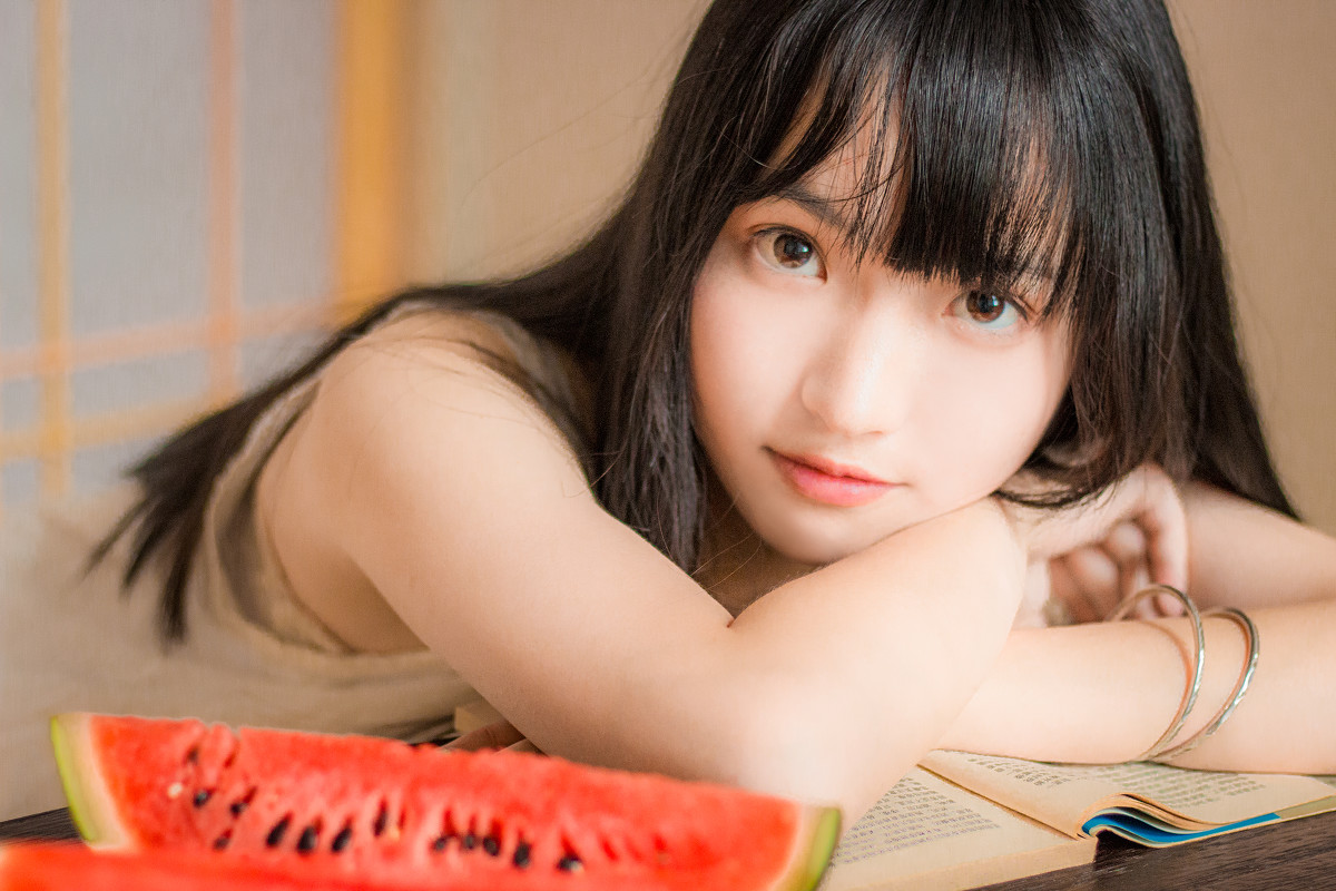 夏无言-唯美女生 夏无言清纯写真