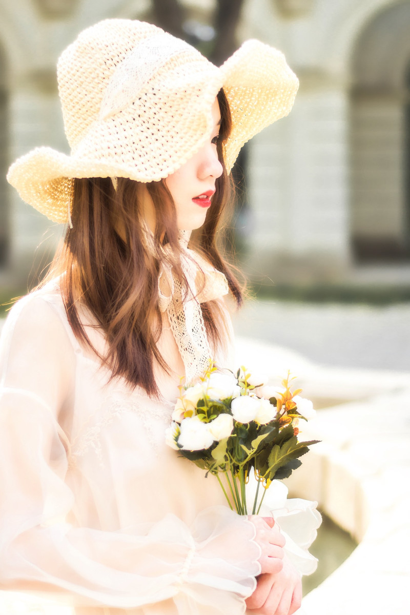 空谷幽风清纯写真
