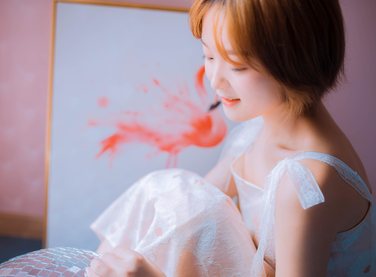 少女的祈祷清纯写真