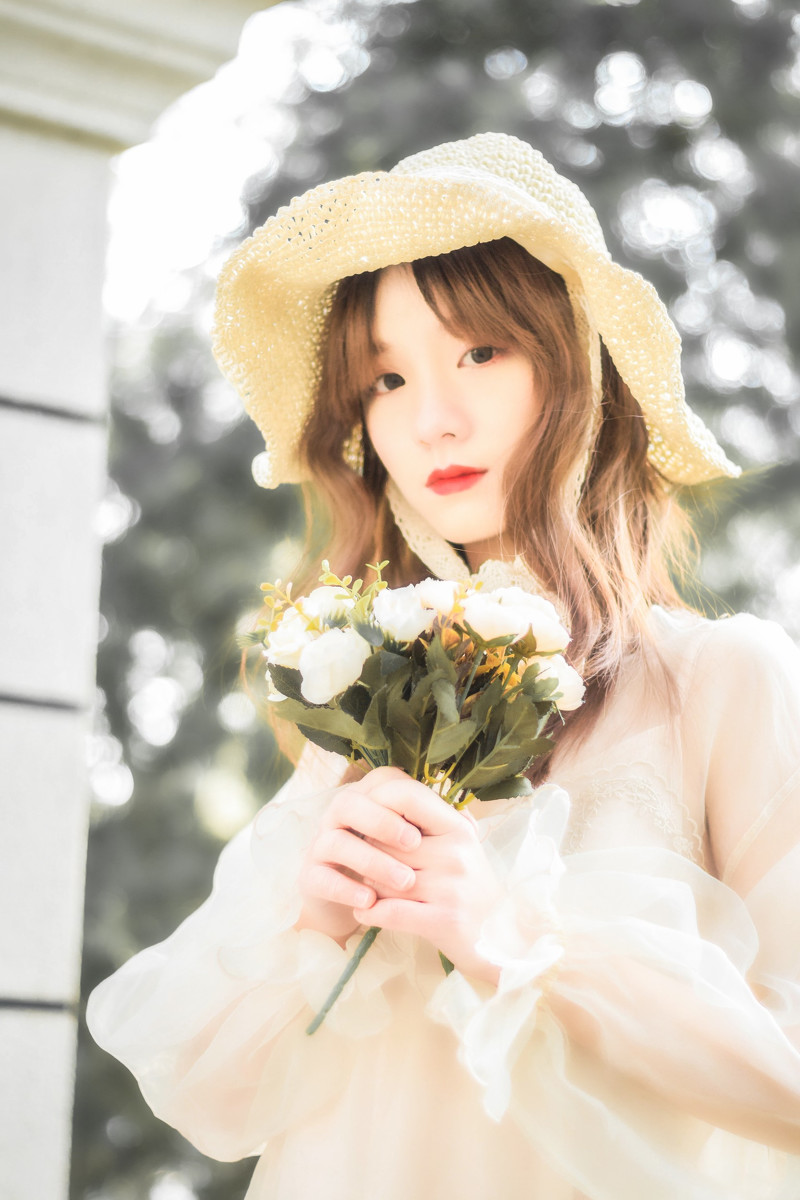 空谷幽风清纯写真