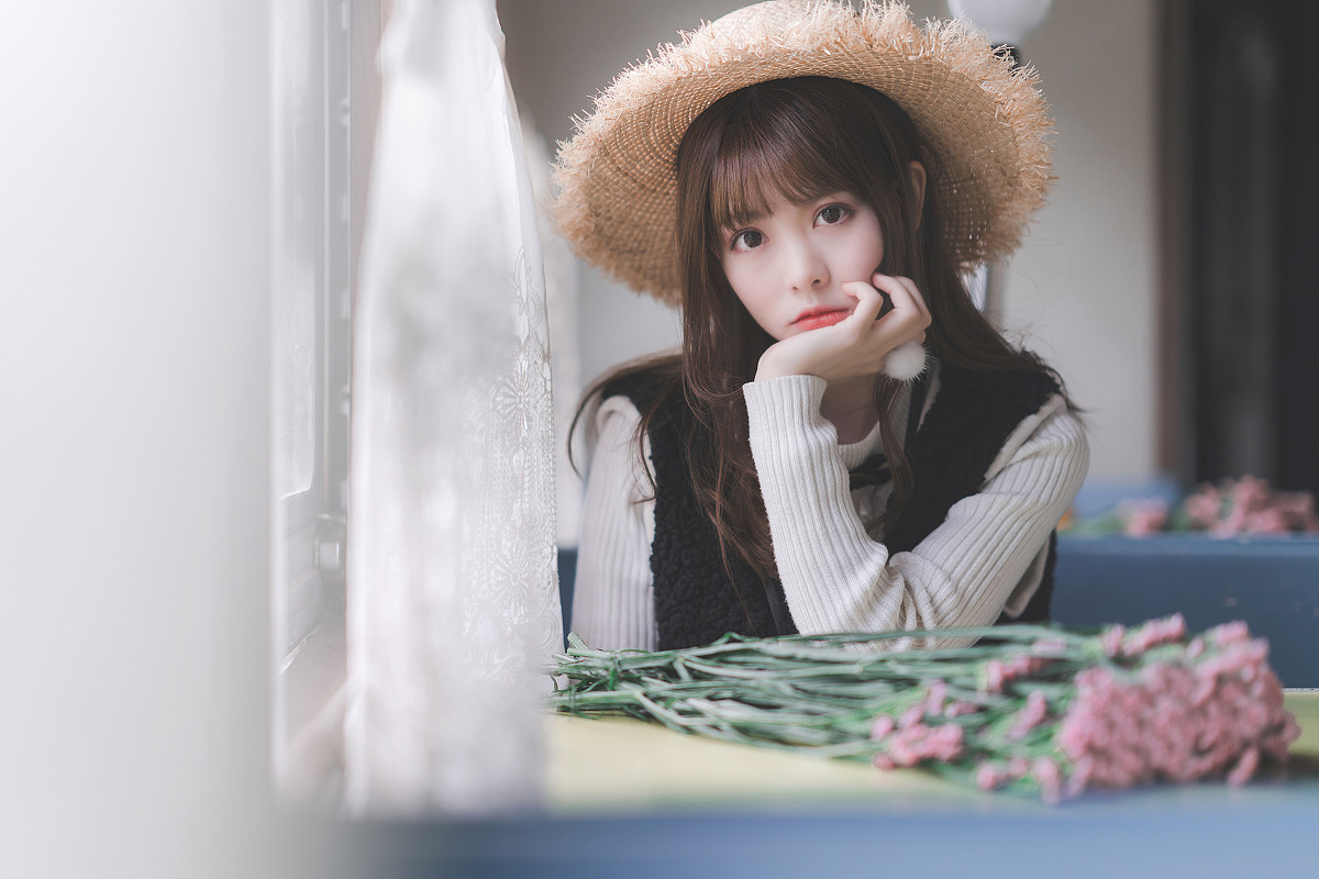 风一样的你-唯美女生 风一样的你清纯写真