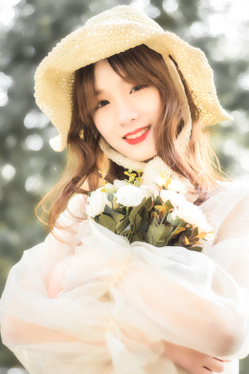 空谷幽风清纯写真