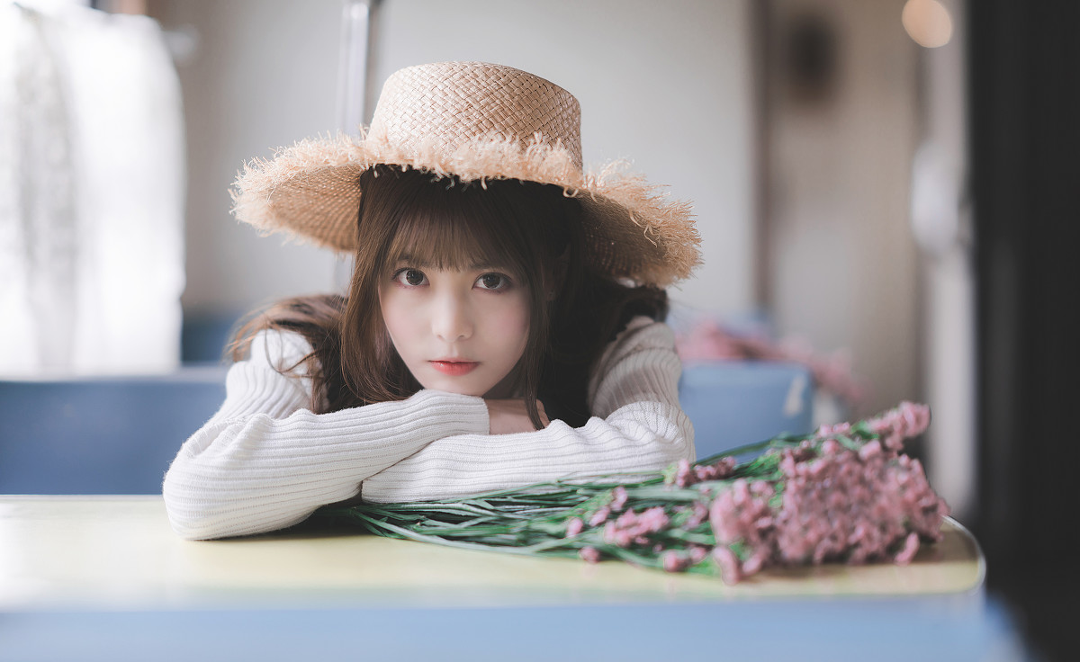 风一样的你-唯美女生 风一样的你清纯写真