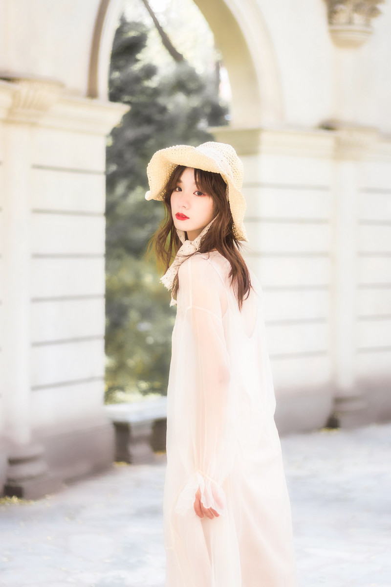 空谷幽风清纯写真