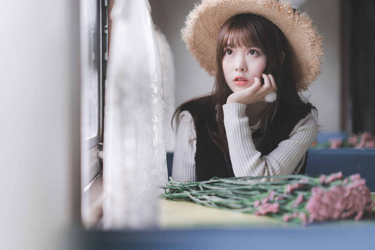 风一样的你-唯美女生 风一样的你清纯写真