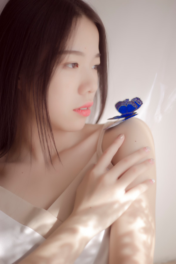 今天阳光很美清纯写真