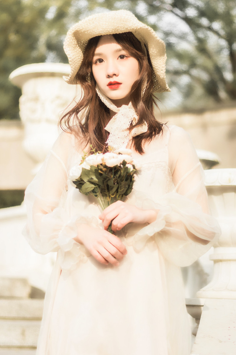 空谷幽风清纯写真