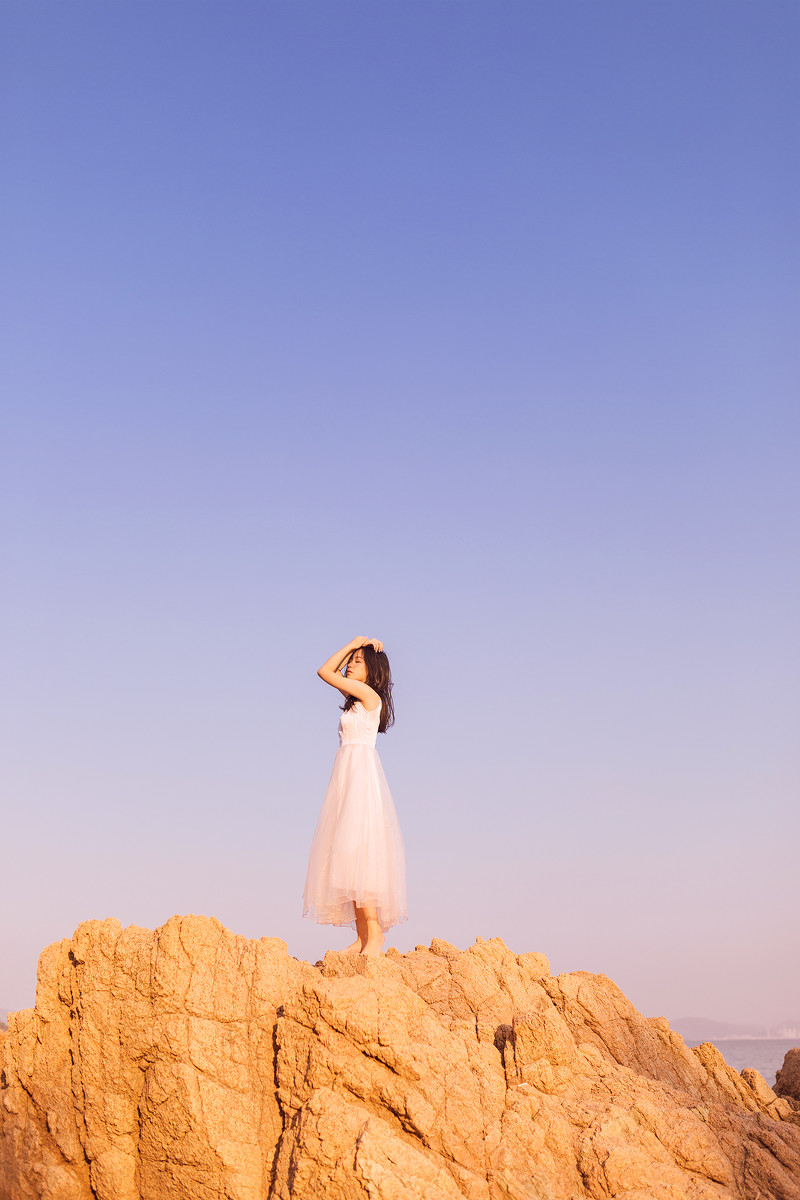 遥远的岛-唯美女生 遥远的岛清纯写真
