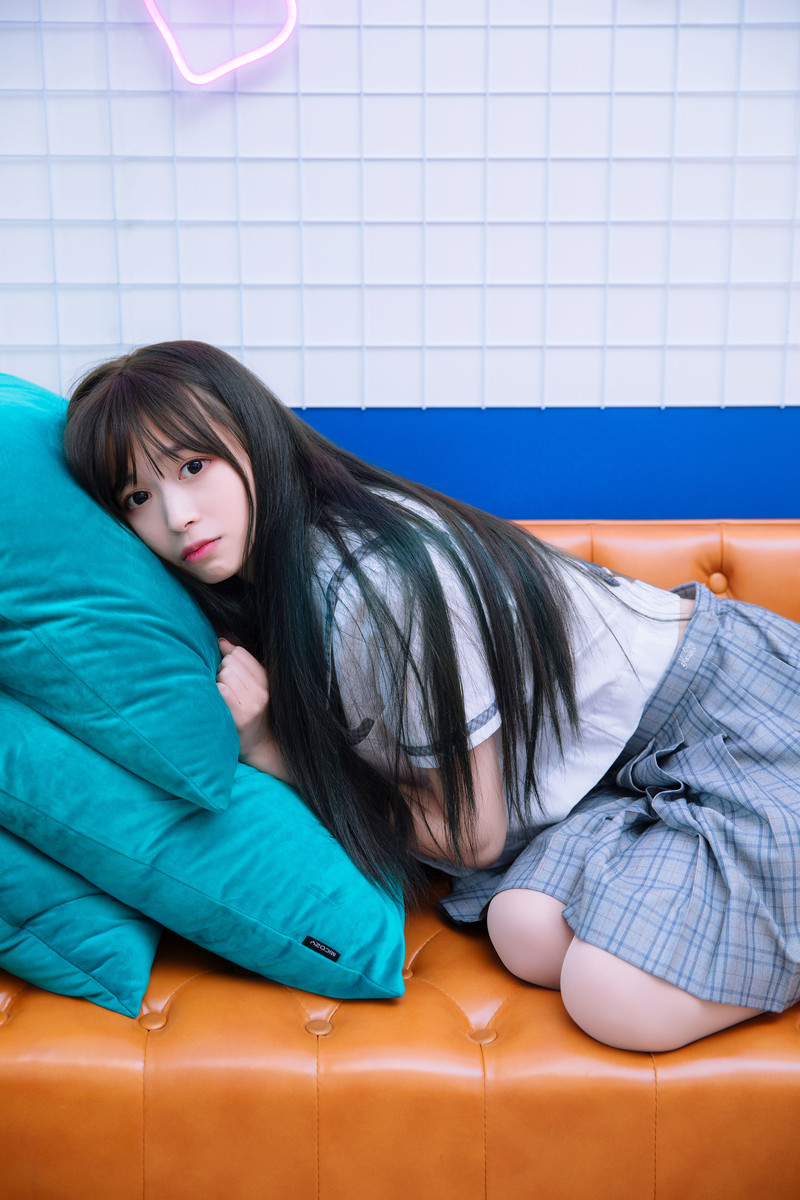 喜欢的蓝色-唯美女生 喜欢的蓝色清纯写真