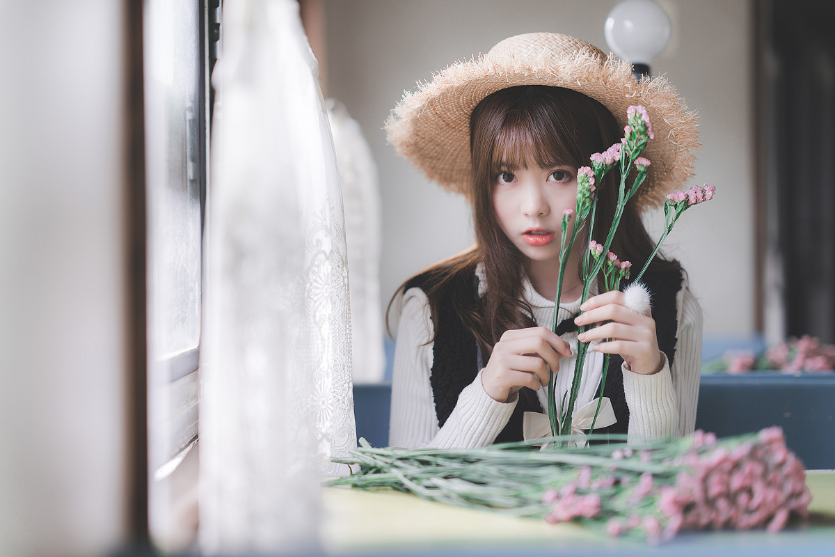 风一样的你-唯美女生 风一样的你清纯写真