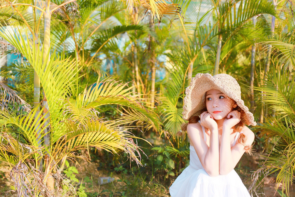 夏日暖阳-唯美女生 夏日暖阳清纯写真