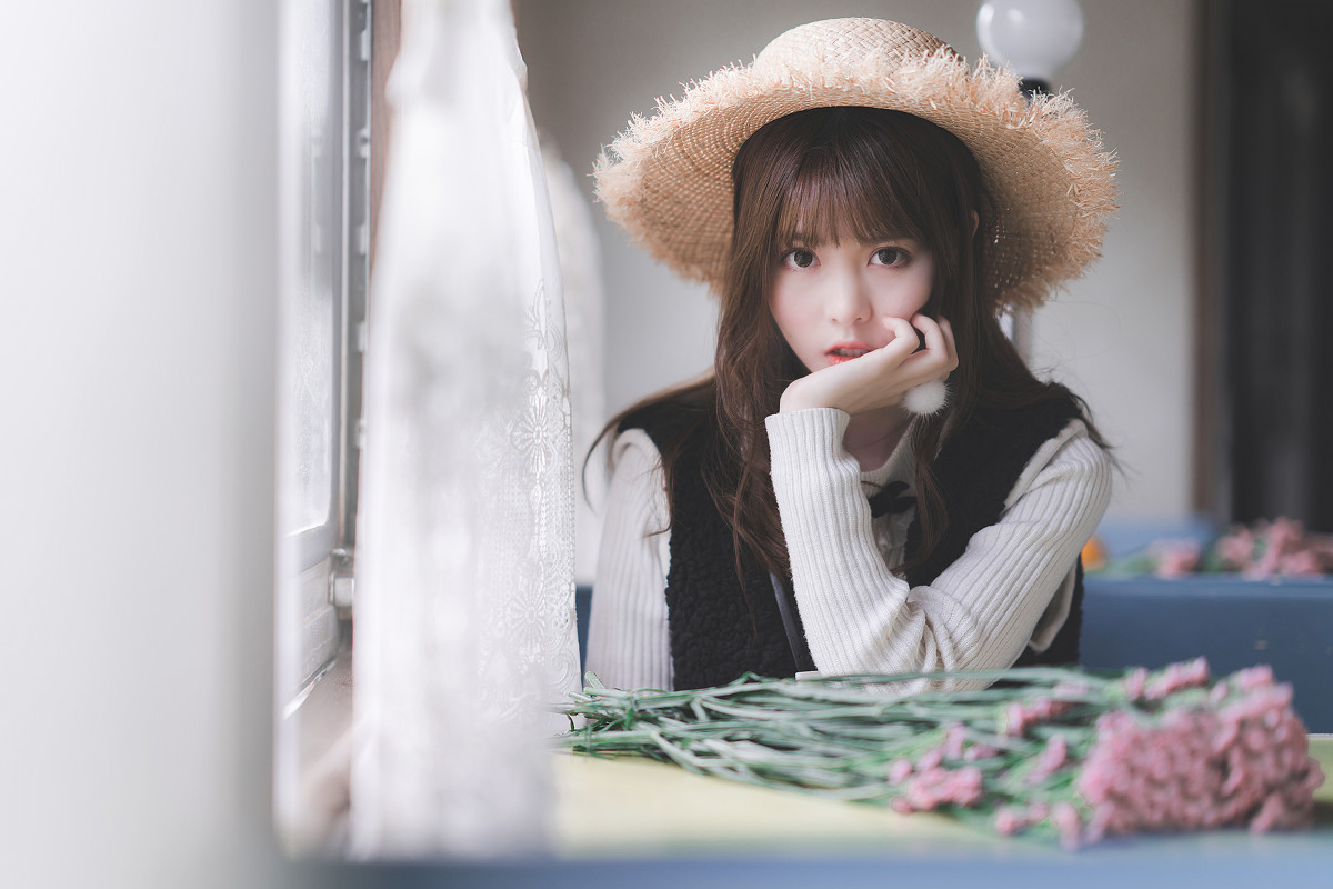 风一样的你-唯美女生 风一样的你清纯写真