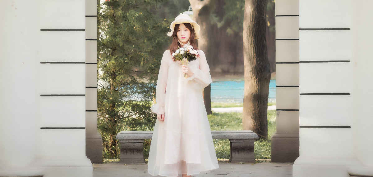 空谷幽风清纯写真