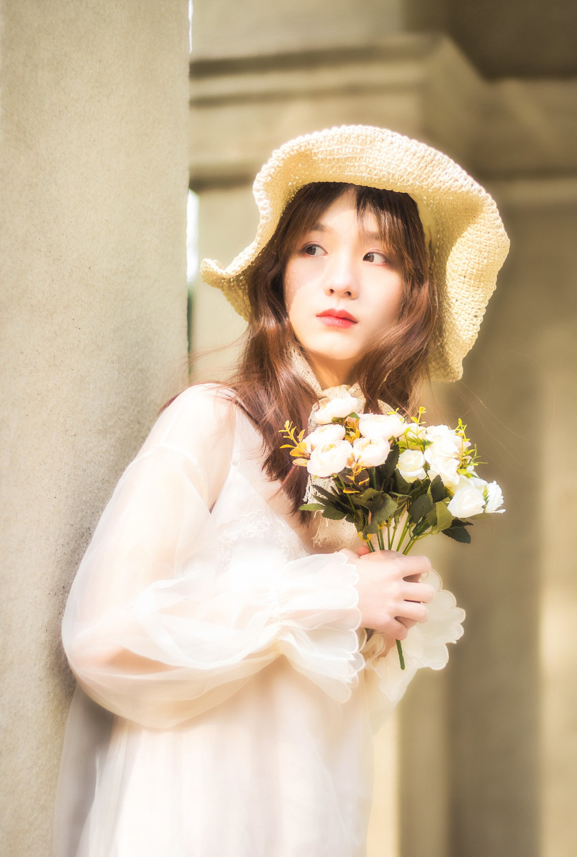 空谷幽风清纯写真