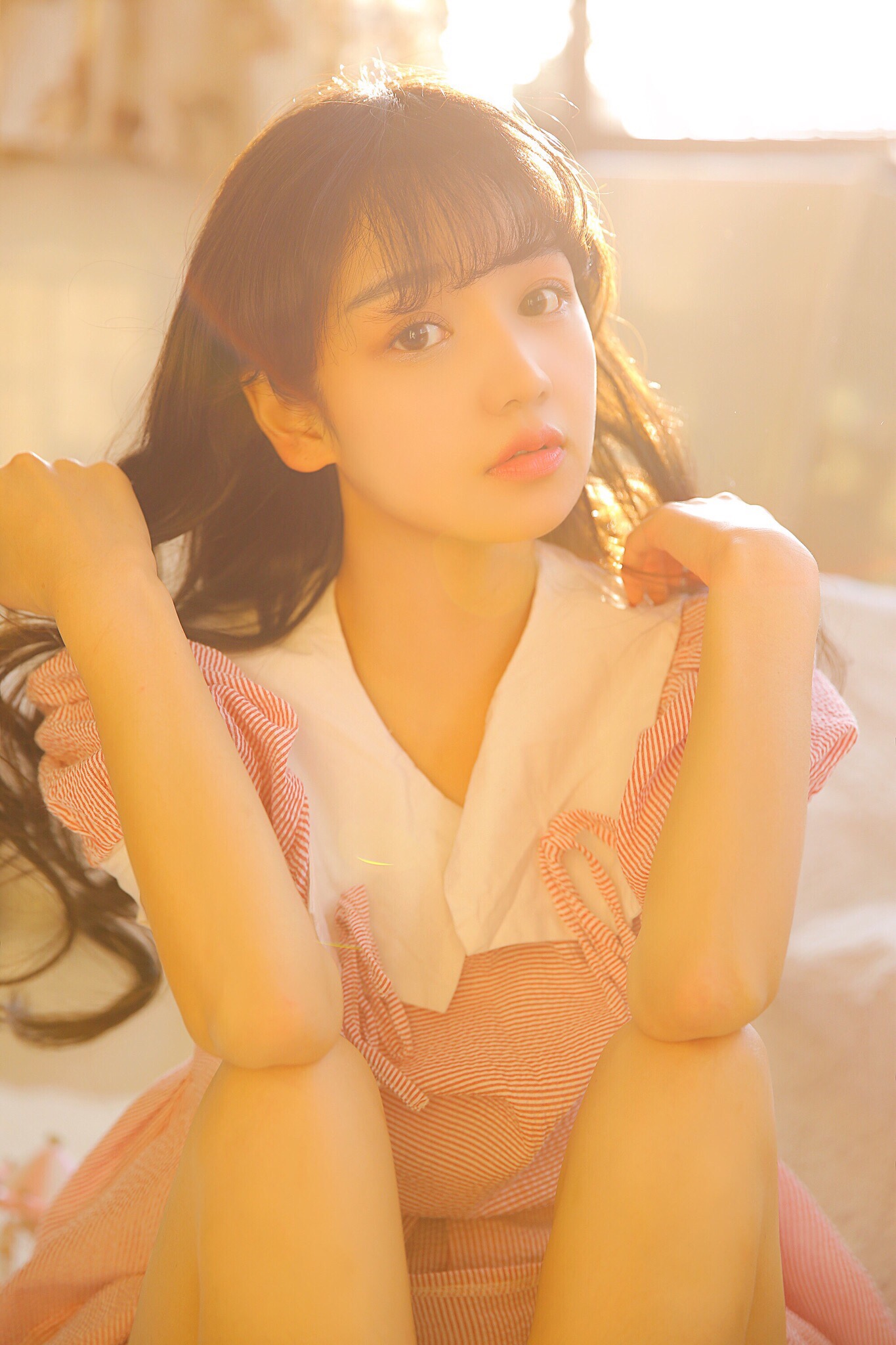 你是我的阳光清纯写真