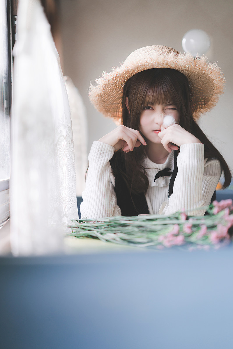 风一样的你-唯美女生 风一样的你清纯写真