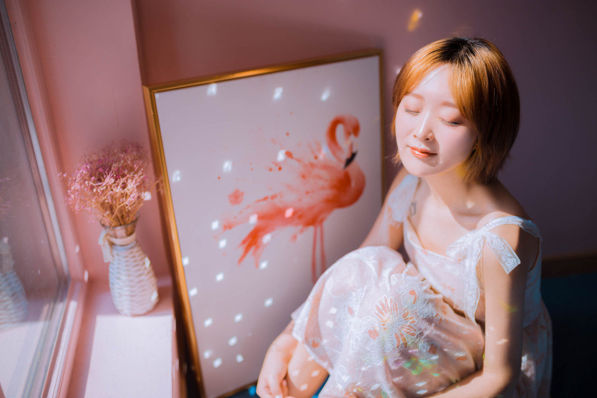 少女的祈祷清纯写真